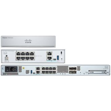 Cisco FPR1010-ASA-K9 firewall (hardware) 1U 2000 Mbit/s (FPR1010-ASA-K9) thumbnail