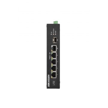 Hikvision DS-3T0306HP-E/HS netwerk-switch Unmanaged L2 Fast Ethernet (10/100) Power over Ethernet (PoE) Grijs