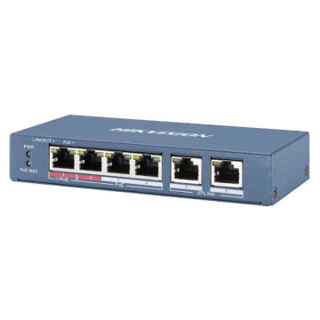 Hikvision DS-3E1106HP-EI, Smart 100M POE switch, (301802041) thumbnail