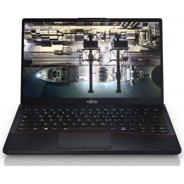 Fujitsu LIFEBOOK E5412A AMD Ryzen™ 7 PRO 5875U Laptop 35,6 cm (14") Full HD 16 GB DDR4-SDRAM 512 GB SSD Wi-Fi 6 (802.11ax) Windows 11 Pro Zwart