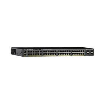 Cisco Catalyst WS-C2960X-48FPS-L netwerk-switch Managed L2/L3 Gigabit Ethernet (10/100/1000) Power over Ethernet (PoE) Zwart (WS-C2960X-48FPS-L) thumbnail