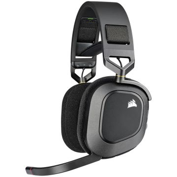 Corsair HS80 RGB Wireless Gaming Headset - Carbon (CA-9011235-EU) thumbnail