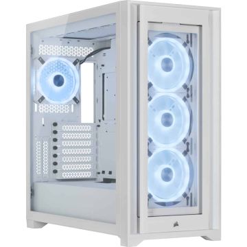Corsair 5000X RGB QL Edition Midi Tower Wit (CC-9011233-WW) thumbnail