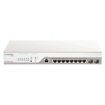 D-Link DBS-2000-10MP netwerk-switch Managed L2 Gigabit Ethernet (10/100/1000) Power over Ethernet (PoE) Grijs