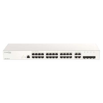 D-Link DBS-2000-28/E netwerk-switch Managed L2 Gigabit Ethernet (10/100/1000) Grijs (DBS-2000-28/E) thumbnail