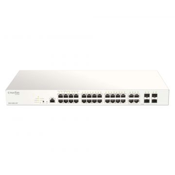 D-Link DBS-2000-28P netwerk-switch Managed L2 Gigabit Ethernet (10/100/1000) Power over Ethernet (PoE) Grijs