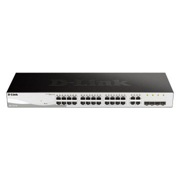 D-Link DGS-1210-28 Managed L2/L2+ 1U Zwart (DGS-1210-28/E) thumbnail