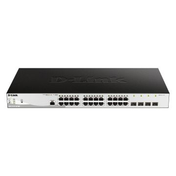 D-Link DGS-1210-28P/ME/E netwerk-switch Managed L2/L3 Gigabit Ethernet (10/100/1000) Power over Ethernet (PoE) 1U (DGS-1210-28P/ME/E) thumbnail