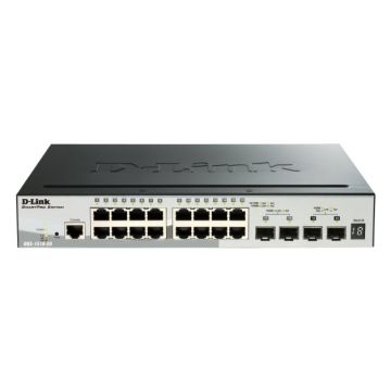 D-Link DGS-1510-52XMP Managed L3 Gigabit Ethernet (10/100/1000) Power over Ethernet (PoE) Zwart (DGS-1510-52XMP/E) thumbnail