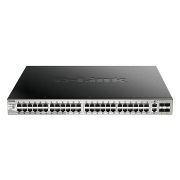 D-Link DGS-3130-54PS/E netwerk-switch Managed L3 Gigabit Ethernet (10/100/1000) Power over Ethernet (PoE) Grijs (DGS-3130-54PS/E) thumbnail