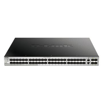 D-Link DGS-3130-54S/E netwerk-switch Managed L3 10G Ethernet (100/1000/10000) Grijs (DGS-3130-54S/E) thumbnail