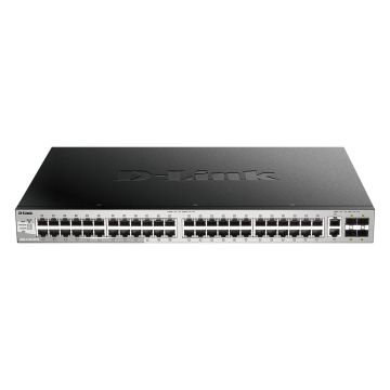 D-Link DGS-3130-54TS/E netwerk-switch Managed L3 Gigabit Ethernet (10/100/1000) Grijs (DGS-3130-54TS/E) thumbnail
