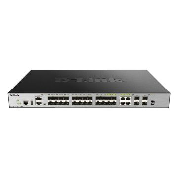 D-Link DGS-3630-28SC Managed L3 1U Zwart (DGS-3630-28SC/SI) thumbnail