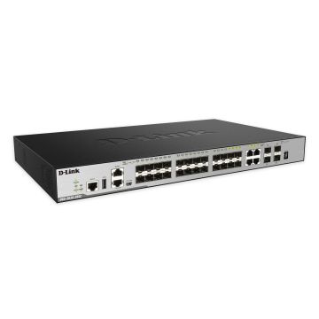 D-Link DGS-3630-28SC netwerk-switch Managed L3 1U Zwart (DGS-3630-28SC/SI/E) thumbnail