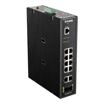 D-Link DIS-200G-12S netwerk-switch Managed L2 Gigabit Ethernet (10/100/1000) Zwart (DIS-200G-12S) thumbnail