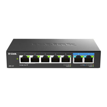 D-Link 7-Poort Multi-Gigabit Unmanaged Switch (DMS-107/E) thumbnail