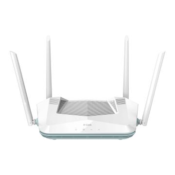 D-Link R32 draadloze router Gigabit Ethernet Dual-band (2.4 GHz / 5 GHz) Wit (R32/E) thumbnail