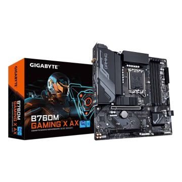 GIGABYTE B760M Gaming X AX Intel B760 Express LGA 1700 micro ATX (B760M GAMING X AX) thumbnail