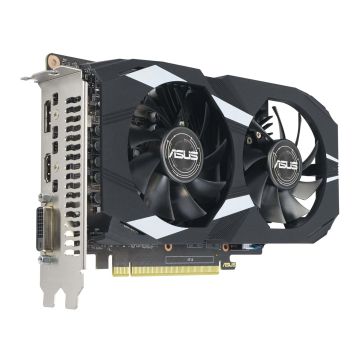 ASUS Dual -GTX1650-O4GD6-P-EVO NVIDIA GeForce GTX 1650 4 GB GDDR6 (90YV0EZD-M0NA00) thumbnail