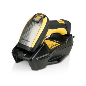 Datalogic PowerScan PBT9501, BT, 2D, DPM, kabel (USB), RB, zwart, geel (PBT9501-DPMRBK10EU) thumbnail