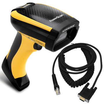 Datalogic PowerScan PD9531-DPM, 2D, HD, DPM, multi-IF, kabel (RS232), zwart, geel (PD9531-DPMK2) thumbnail