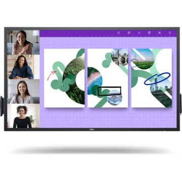 DELL P5524QT Interactief flatscreen 139,7 cm (55") LCD 350 cd/m² 4K Ultra HD Zwart Touchscreen (DELL-P5524QT) thumbnail
