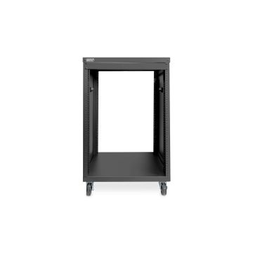 Digitus DN-48001 rack 16U Vrijstaande rek Zwart (DN-48001) thumbnail
