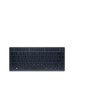 CHERRY KW 7100 MINI BT toetsenbord Universeel Bluetooth QWERTY US International Blauw (JK-7100EU-22) thumbnail