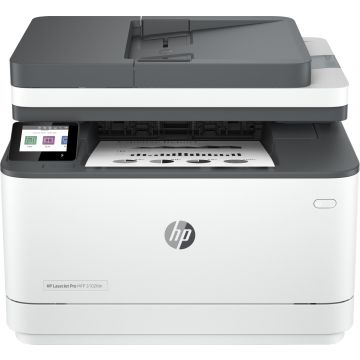 HP LaserJet Pro MFP 3102fdn printer, Zwart-wit, Printer voor Kleine en middelgrote ondernemingen, Printen, kopiëren, scannen, faxen, Automatische documentinvoer; Dubbelzijdig printen; USB flash drive-poort aan de voorzijde; Touchscreen