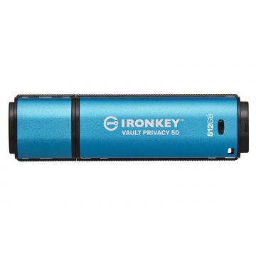 Kingston Technology IronKey 512GB Vault Privacy 50 AES-256 versleuteling, FIPS 197