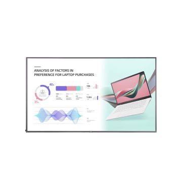 LG 75UH5J-M Digitale signage flatscreen 190,5 cm (75") LCD Wifi 500 cd/m² 4K Ultra HD Zwart WebOS 24/7 (75UH5J-M) thumbnail