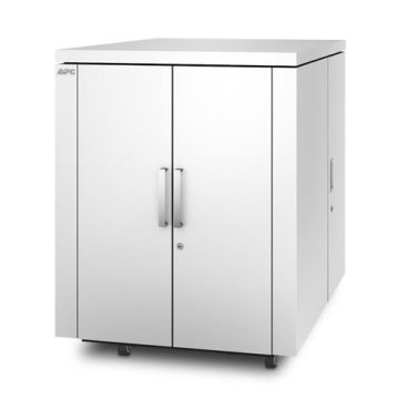 APC NetShelter CX 24U Geluiddempende 'Server Room in a Box', Wit (AR4032IA) thumbnail