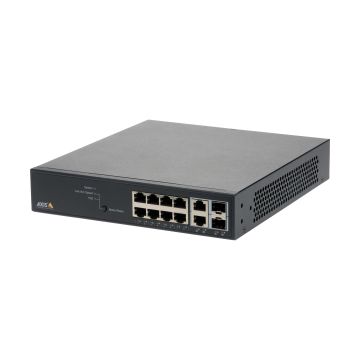 Axis 01191-003 netwerk-switch Managed Gigabit Ethernet (10/100/1000) Power over Ethernet (PoE) 1U Zwart