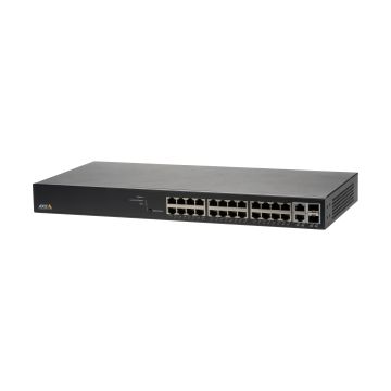 Axis 01192-003 netwerk-switch Managed Gigabit Ethernet (10/100/1000) Power over Ethernet (PoE) 1U Zwart
