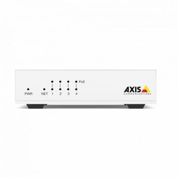 Axis 02101-003 netwerk-switch Unmanaged Fast Ethernet (10/100) Power over Ethernet (PoE) Wit
