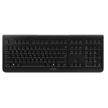 CHERRY KW 3000 toetsenbord Universeel RF Draadloos QWERTY US International Zwart (JK-3000EU-2) thumbnail