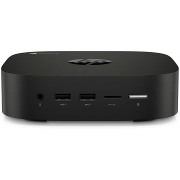 HP Chromebox G2 Intel® Core™ i7 i7-8650U 16 GB DDR4-SDRAM 64 GB SSD ChromeOS Mini PC Zwart (4LT52EA#ABH) thumbnail