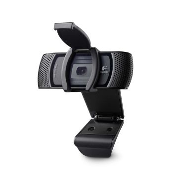 Logitech B910 HD webcam 5 MP USB 2.0 Zwart (960-000684) thumbnail