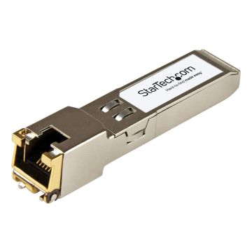 StarTech.com Brocade 95Y0549 compatibel SFP+ module - 10/100/1000BASE-TX koper optische transceiver - 100 m (95Y0549-ST) thumbnail