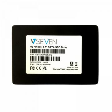 V7 V7SSD120GBS25E internal solid state drive 2.5" 120 GB SATA 3D TLC