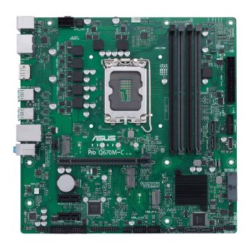 ASUS PRO Q670M-C-CSM Intel Q670 LGA 1700 micro ATX (90MB19E0-M2EAYC) thumbnail