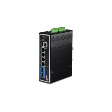 Trendnet Switch 6-port Industrial Gbit L2 Managed PoE++ DIN (TI-BG62I) thumbnail