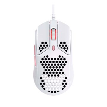 HyperX Pulsefire Haste Gaming muis (wit-roze) (4P5E4AA) thumbnail