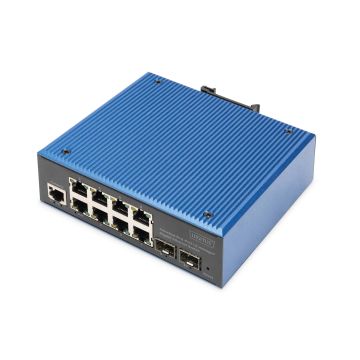 DIGITUS Switch 8+2 -Port L2 managed Gigabit Ethernet  FPC (DN-651156) thumbnail