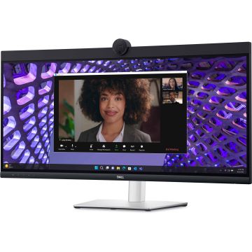 DELL P Series P3424WEB computer monitor 86,7 cm (34.1") 3440 x 1440 Pixels 4K Ultra HD LCD Zwart (DELL-P3424WEB) thumbnail