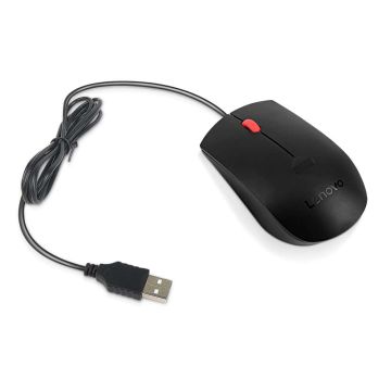 Lenovo 4Y51M03357 muis Kantoor Ambidextrous USB Type-A Optisch 1600 DPI (4Y51M03357) thumbnail