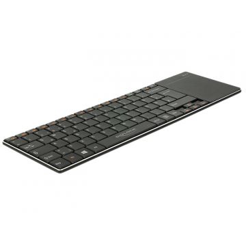 DeLOCK 12454 toetsenbord voor mobiel apparaat Zwart Micro-USB