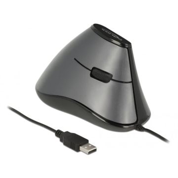DeLOCK 12527 muis Rechtshandig USB Type-A Optisch 800 DPI (12527) thumbnail
