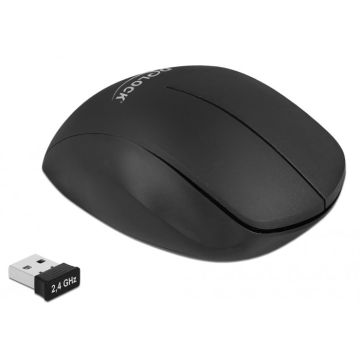 DeLOCK 12598 muis Rechtshandig Bluetooth + USB Type-A 1600 DPI (12598) thumbnail