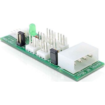 DeLOCK Distribution Board 6x fan 5V/12V interfacekaart/-adapter (25218) thumbnail